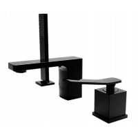 Mezclador de baño Rea Sonic negro mate (REA-B0185)