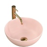 washbasin Rea Stella 36x36 l.coral matt (REA-U1894)