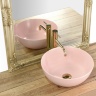 washbasin Rea Stella 36x36 l.coral matt (REA-U1894)