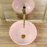washbasin Rea Stella 36x36 l.coral matt (REA-U1894)