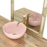 washbasin Rea Stella 36x36 l.coral matt (REA-U1894)