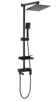 Sistema de ducha Rea Jack negro (REA-P7009)