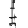 Sistema de ducha Rea Jack negro (REA-P7009)