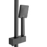 Sistema de ducha Rea Jack negro (REA-P7009)