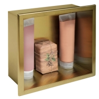 Estante Rea 30x30 pincel dorado (REA-05606)
