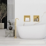 Estante Rea 30x30 pincel dorado (REA-05606)