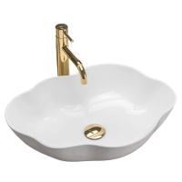 Lavabo Rea Pearl 51x38 blanco (REA-U0265)