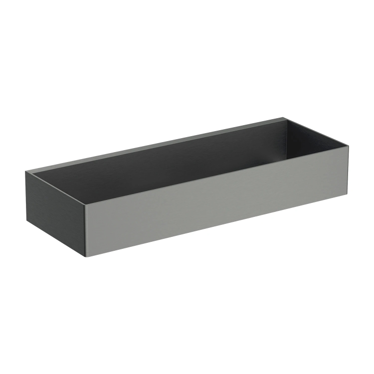 Omnires Uni brushed graphite shelf (UN10335GR)
