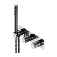 Mezclador empotrado para baño y ducha Omnires Contour, cromado (CT8035/1CR)