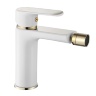 Mezclador de bidé Rea Bloom blanco/dorado (REA-B9930)