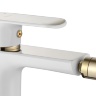 Mezclador de bidé Rea Bloom blanco/dorado (REA-B9930)
