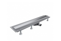 Desagüe de ducha Omnires Lowfix para azulejos, 80 cm (LOWFIX80TSL)