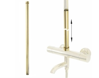 Adaptador de extensión de ducha Rea dorado 60 (REA-K6651)