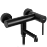 Mezclador de baño Rea Foss negro (REA-B5099)