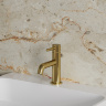 Mezclador de lavabo Omnires Y dorado cepillado (Y1210NGLB)