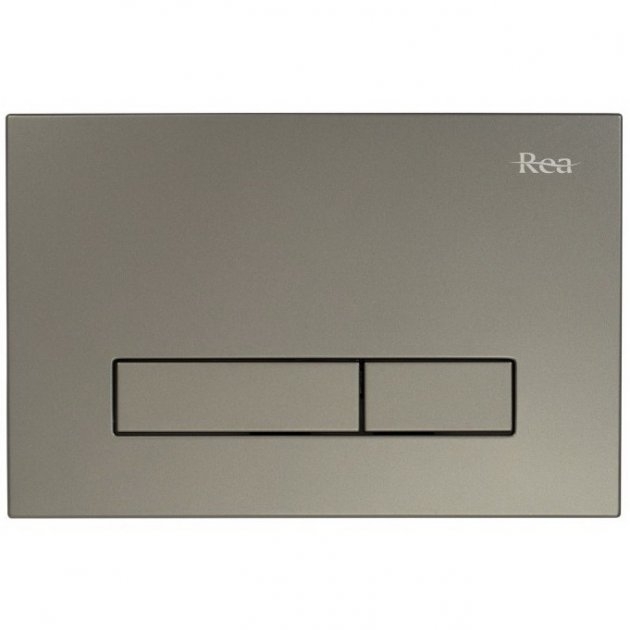 Botón de descarga Rea negro H (REA-E5695)