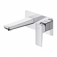 Mezclador de lavabo empotrado Omnires Parma cromado (PM7415CR)
