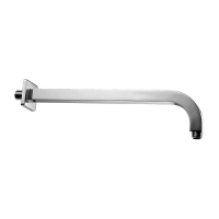 Omnires chrome overhead shower bracket 40 cm (RA13CR)