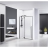 shower door Rea Fargo 120x195 safety glass, transparent (REA-K6328)