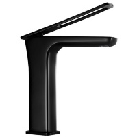 Mezclador de lavabo Rea Soho negro mate (REA-B8600)