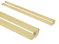 Toallero Rea Evo dorado, para pared de ducha (REA-46000)