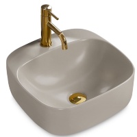 Lavabo Rea Luiza 42,5x42,5 l.gris mate (REA-U9610)