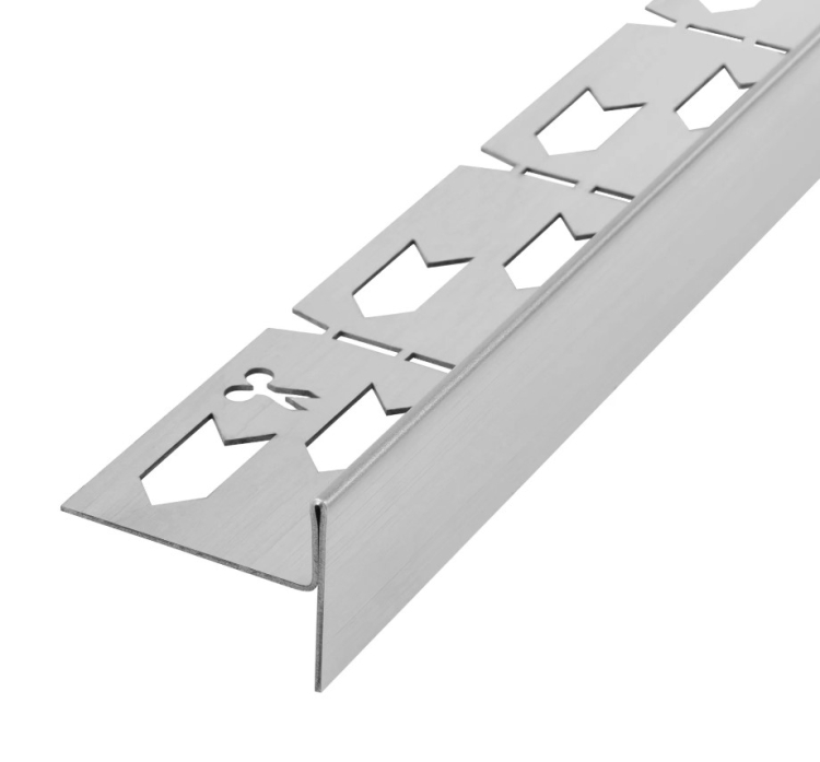 decorative strip Rea 100 matt nickel, left (REA-K3211)
