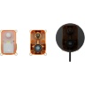 Conjunto de ducha empotrado Rea Lungo negro mate (REA-P4100)