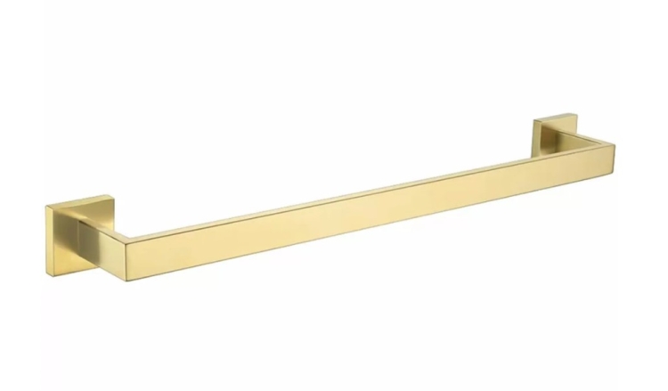 Toallero Rea Erlo cepillo dorado (REA-06907)