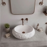 умывальник Rea Mika 37,5x25,5 накладной Light Grey матовый (REA-U3223)