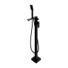 freestanding bath mixer Omnires Parma black mat (PM7433BL)