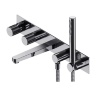 Mezclador empotrado para baño y ducha Omnires Contour, cromado (CT8037/1CR)