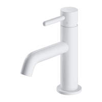 Mezclador de lavabo Omnires Y blanco mate (Y1210NWM)