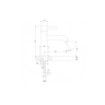 Omnires Y washbasin mixer matt white (Y1210NWM)
