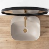 Lavabo Rea Luiza 42,5x50 l.gris mate (REA-U5601)