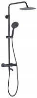 Sistema de ducha Rea Lungo negro (REA-P4113)