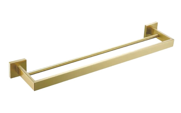 Toallero Rea Erlo cepillo dorado (REA-06909)