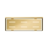 Omnires Uni polished gold shelf (UN10335GL)