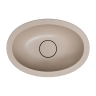 умывальник Omnires Shell 38х25 matt dune beige (SHELL380UPDB)