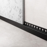 плинтус для душевого поддона Rea 130 см black (REA-K4304)