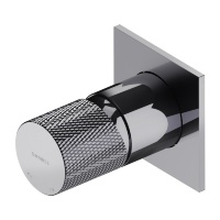 Mezclador empotrado para baño y ducha Omnires Contour, cromado (CT8045CR)