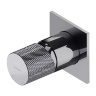 Omnires Contour concealed bath and shower mixer, chrome (CT8045CR)