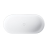 stone bathtub Omnires Ovo 160x75 oval white (OVOWWBM)