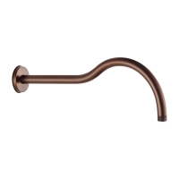 Omnires antique copper overhead shower bracket 40 cm (RA06ORB)