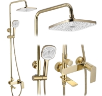 Sistema de ducha Rea Storm Gold (REA-P9531)