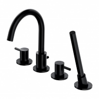Mezclador de baño Omnires Y negro (Y1232BL)