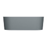 Bañera de piedra Omnires Ovo 160x75 ovalada gris ceniza (OVOWWAG)