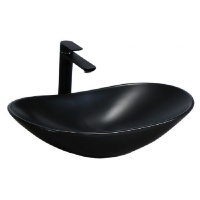 Lavabo Rea Royal 60 35,5x61,5 negro mate (REA-U0442)