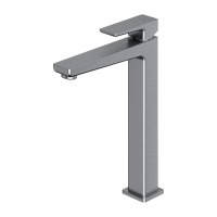 Mezclador de lavabo Omnires Parma de níquel alto (PM7412IN)