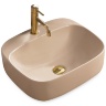 Lavabo Rea Luiza 42,5x50 beige mate (REA-U9609)